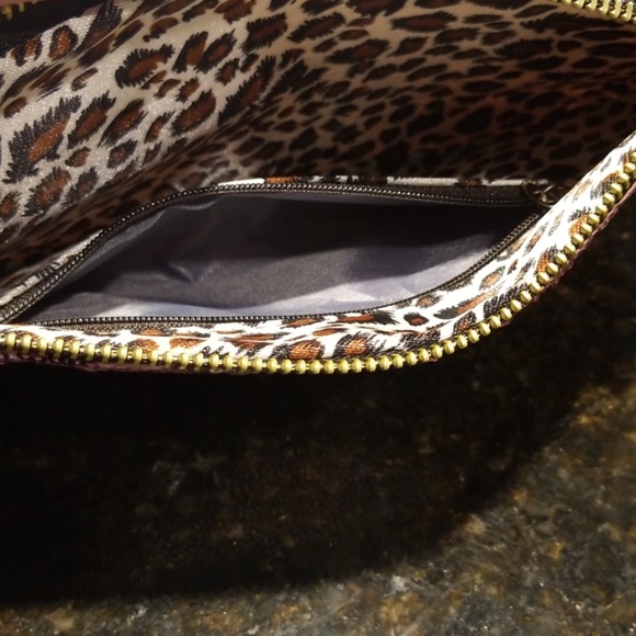 NEW Pink sequined cosmetic bag - Picture 3 of 5